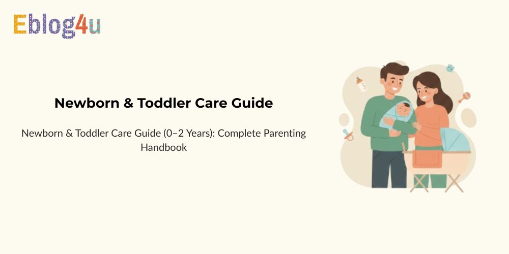 Newborn & Toddler Care Guide (0–2 Years): Complete Parenting Handbook