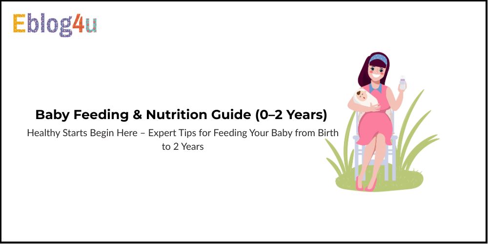 Feeding & Nutrition Guide for Babies (0–2 Years)