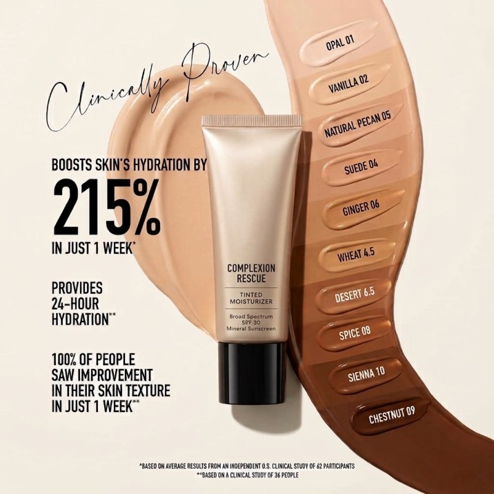 Is bareMinerals Complexion Rescue Tinted Moisturizer Worth It? (Honest SPF 30 Review)